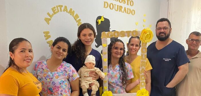 Prefeitura de Rurópolis promove ação Agosto Dourado na UBS Maria de Lourdes